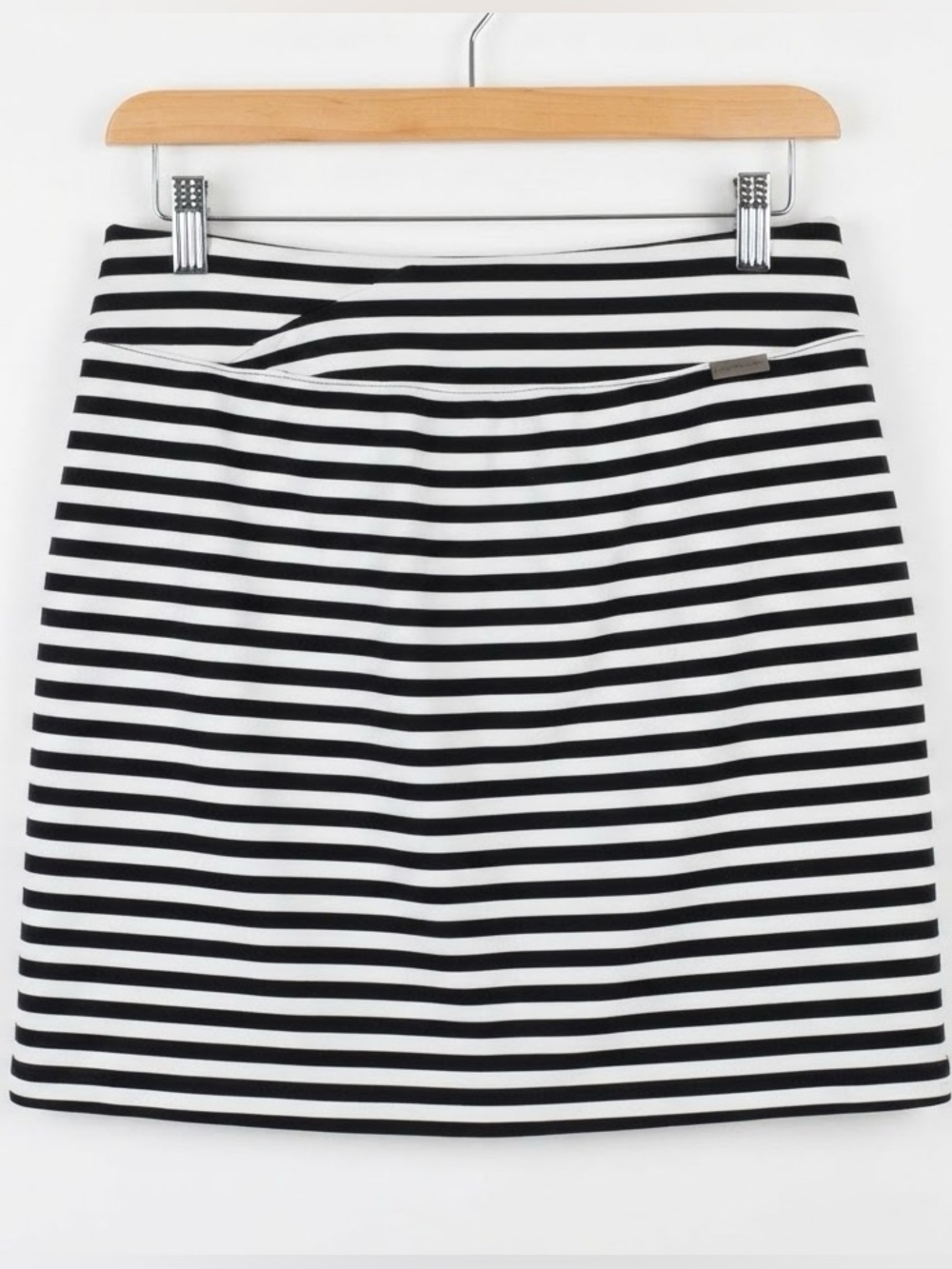 Laura Mini Skort Navy & White Striped Size 12 NWT